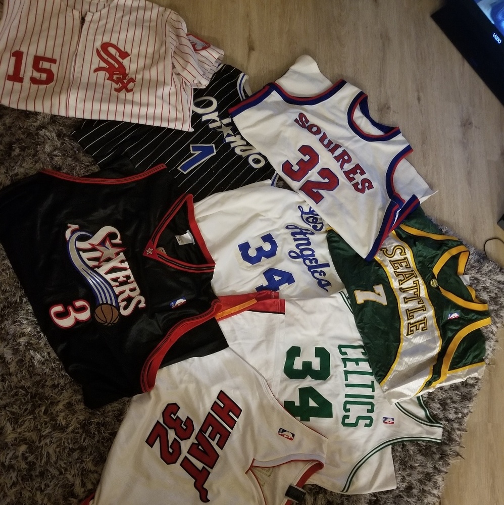 Authentic NBA basketball jerseys on sale!